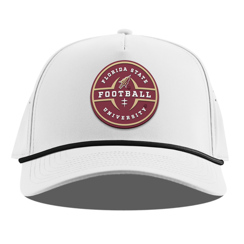 Florida State University "Florida State Football Legacy" Curved 5 Panel Rope White