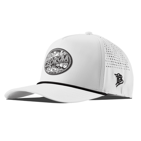 Georgia Traveler Curved 5 Panel Rope White