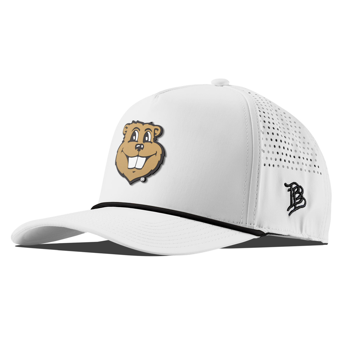 University of Minnesota "Goldy Gopher" Curved 5 Panel Rope White
