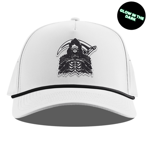 Grim Reaper Glow Curved 5 Panel Rope White
