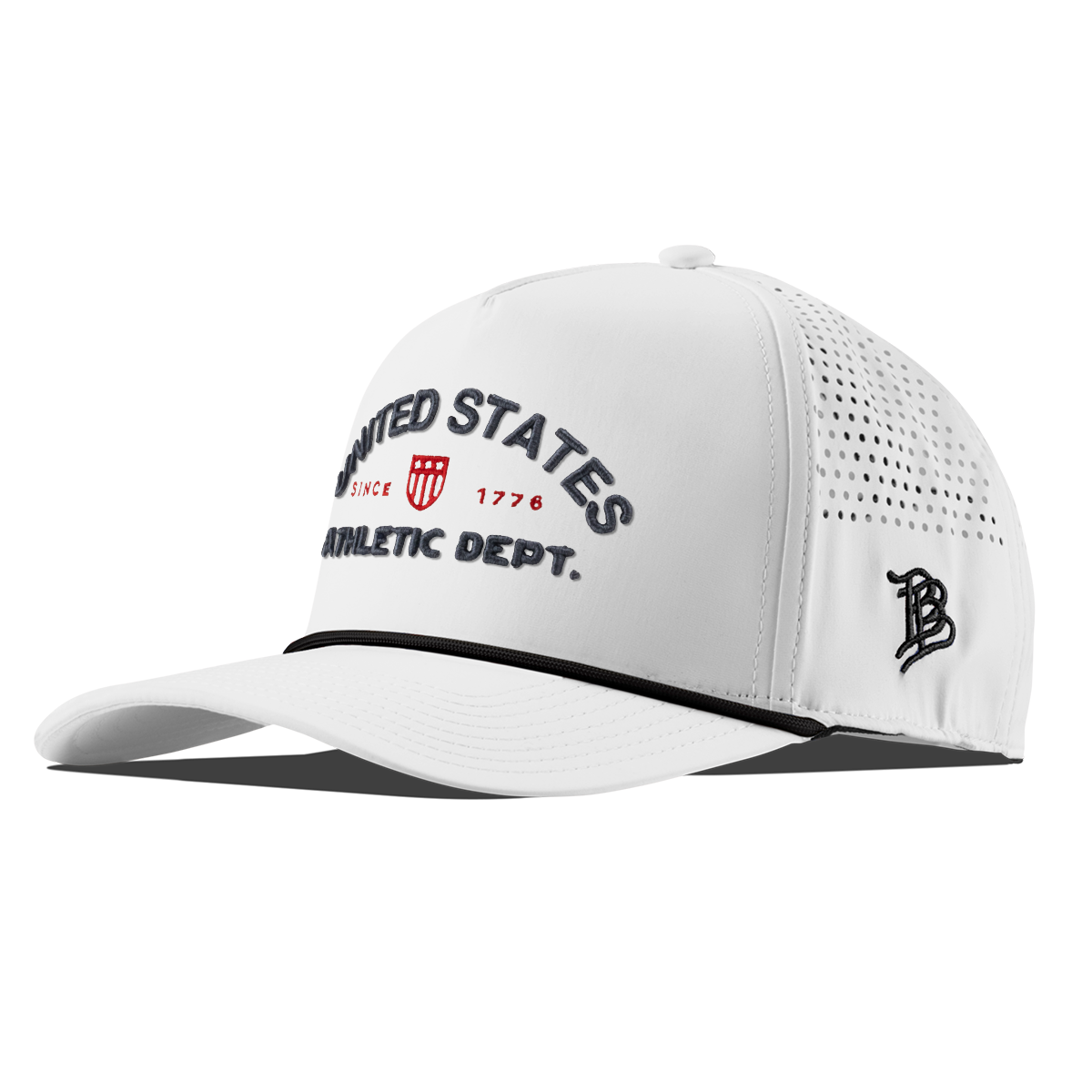 Heritage League Curved 5 Panel Rope White