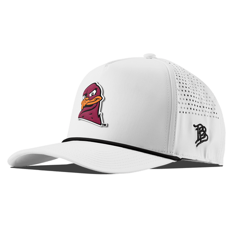 Virginia Tech University "HokieBird" Curved 5 Panel Rope White