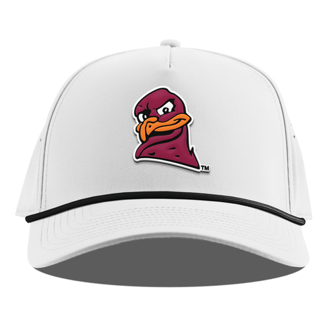 Virginia Tech University "HokieBird" Curved 5 Panel Rope White