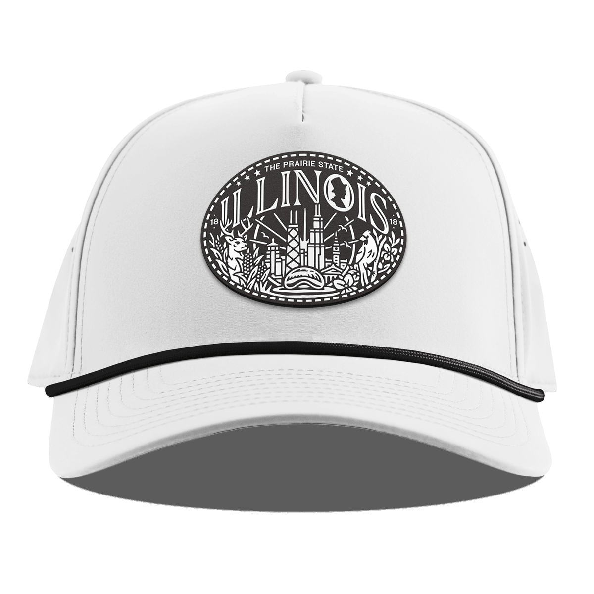 Illinois Traveler Curved 5 Panel Rope White