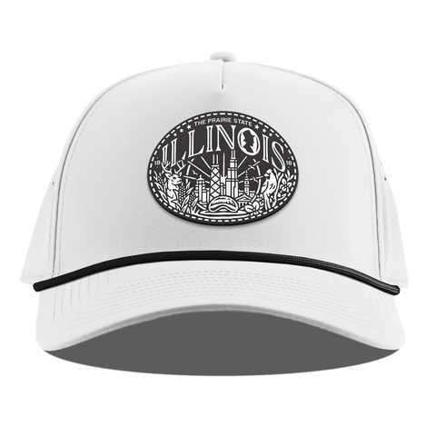 Illinois Traveler Curved 5 Panel Rope White