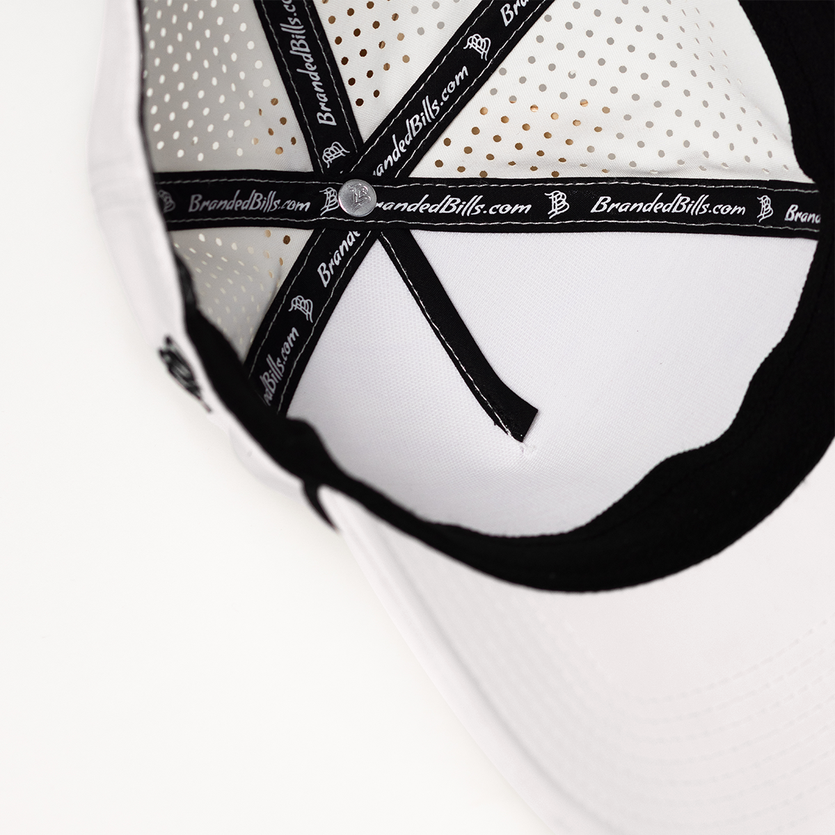University of Texas "Vintage Texas Longhorn" Curved 5 Panel Rope White