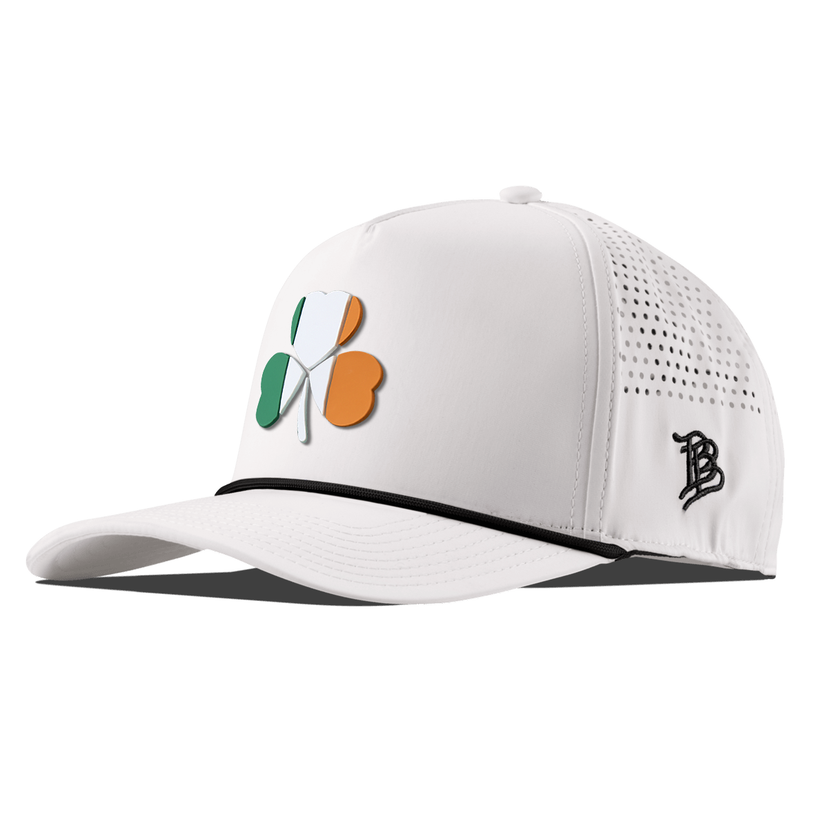 Irish Shamrock Curved 5 Panel Rope – Branded Bills