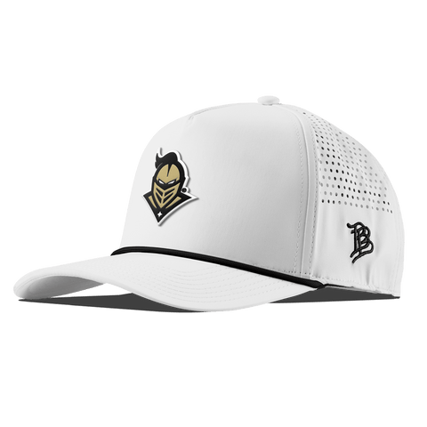 University of Central Florida "Knightro" Curved 5 Panel Rope White