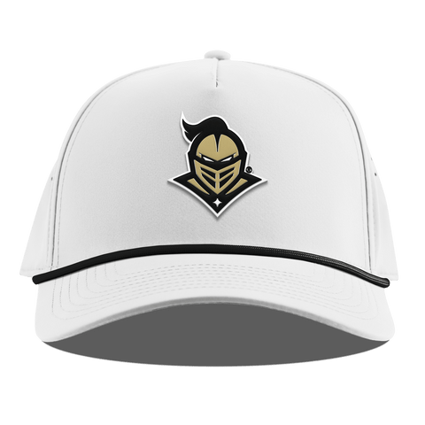 University of Central Florida "Knightro" Curved 5 Panel Rope White