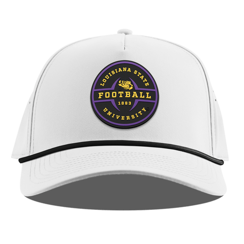 Louisiana State University "LSU Football Legacy" Curved 5 Panel Rope White