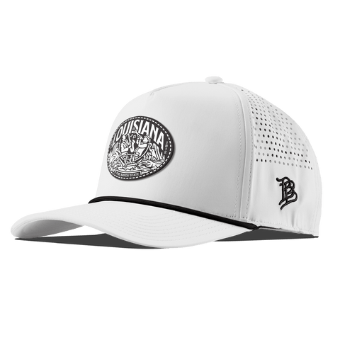 Louisiana Traveler Curved 5 Panel Rope White