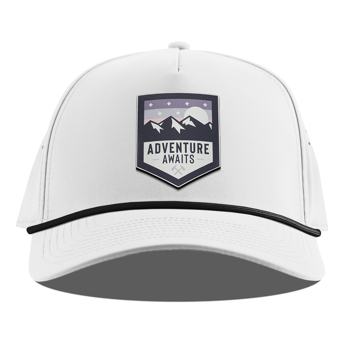 Moonlight Adventure Curved 5 Panel Rope White