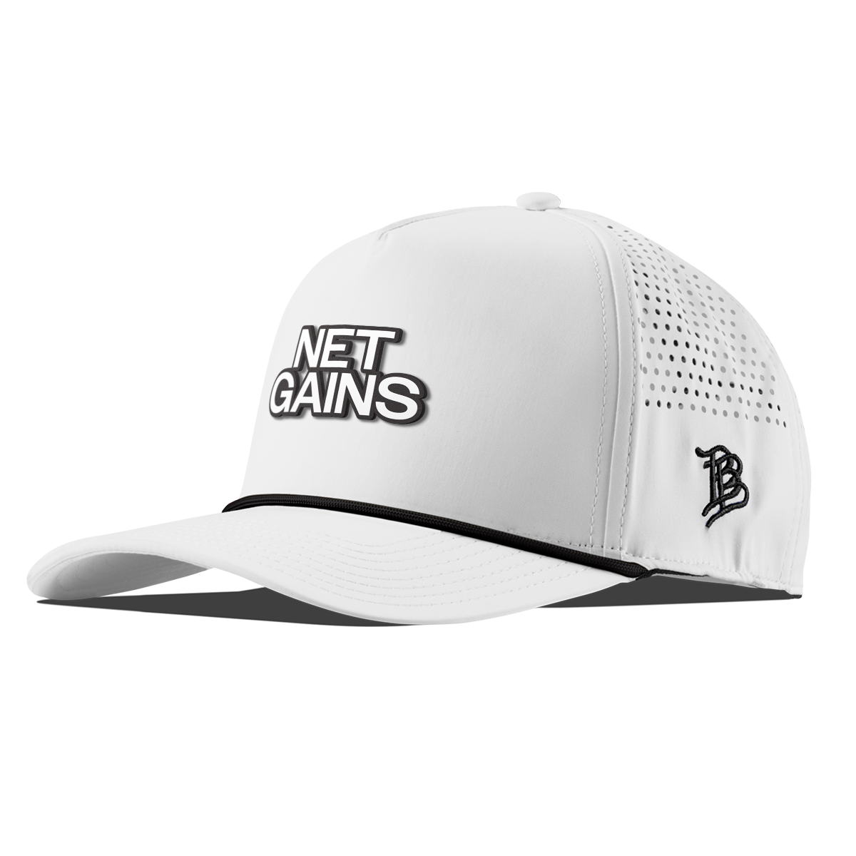 Net Gains Curved 5 Panel Rope White