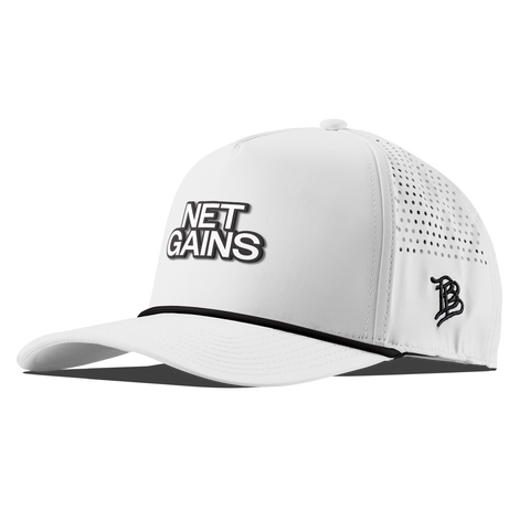 Net Gains Curved 5 Panel Rope White