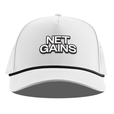 Net Gains Curved 5 Panel Rope White