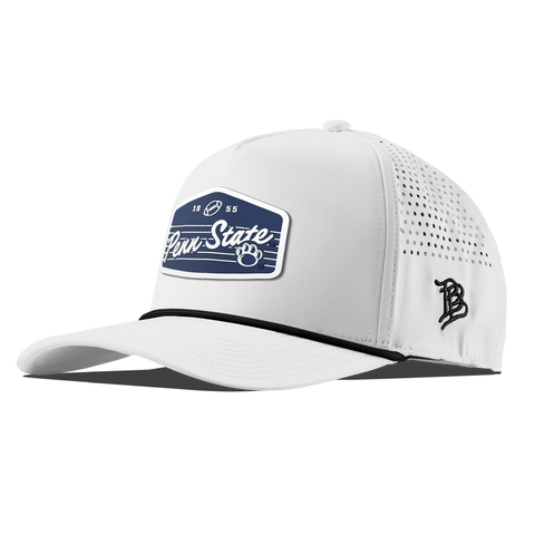 Penn State University "Nittany Lions Football" Curved 5 Panel Rope White