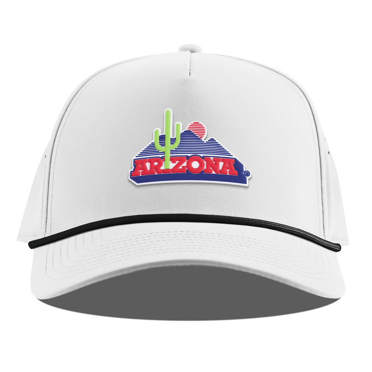 University of Arizona "OG Arizona" Curved 5 Panel Rope White