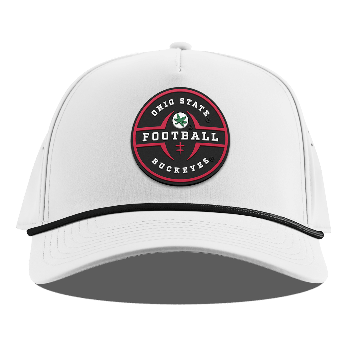 Ohio State University "Ohio State Football Legacy" Curved 5 Panel Rope White