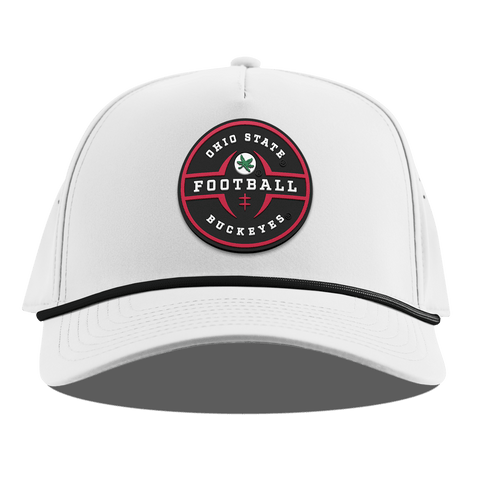 Ohio State University "Ohio State Football Legacy" Curved 5 Panel Rope White