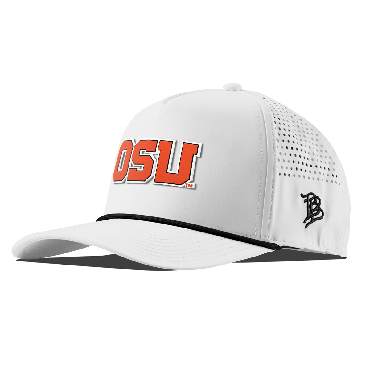 Oregon State University "Oregon State Block" Curved 5 Panel Rope White