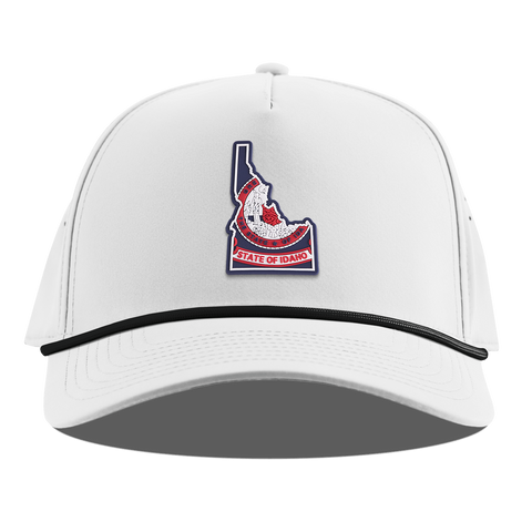 Idaho Patriot Series Curved 5 Panel Rope White