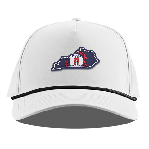 Kentucky Patriot Series Curved 5 Panel Rope White