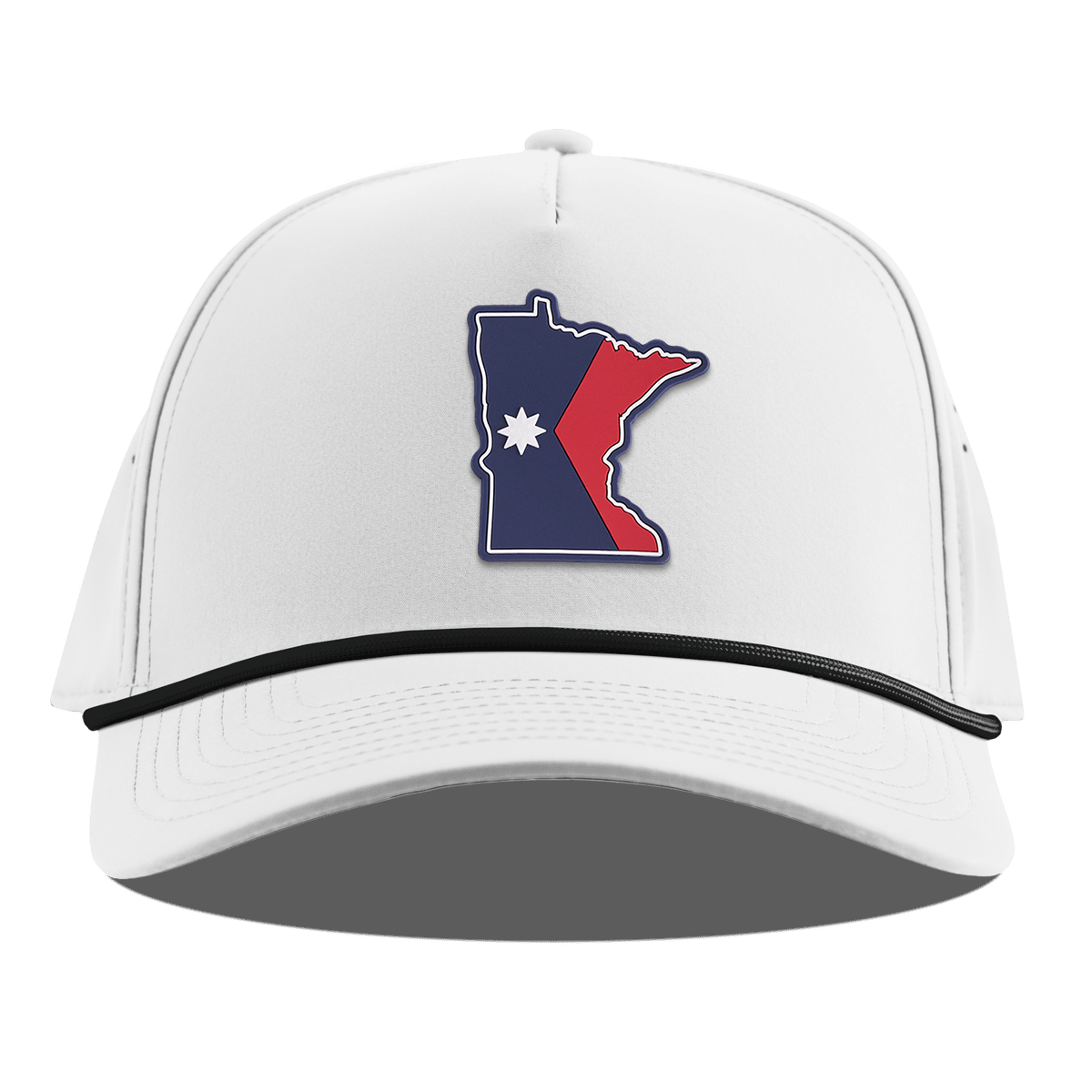Minnesota Patriot Series Curved 5 Panel Rope White