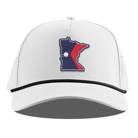 Minnesota Patriot Series Curved 5 Panel Rope White