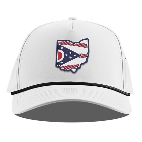 Ohio Patriot Series Curved 5 Panel Rope White