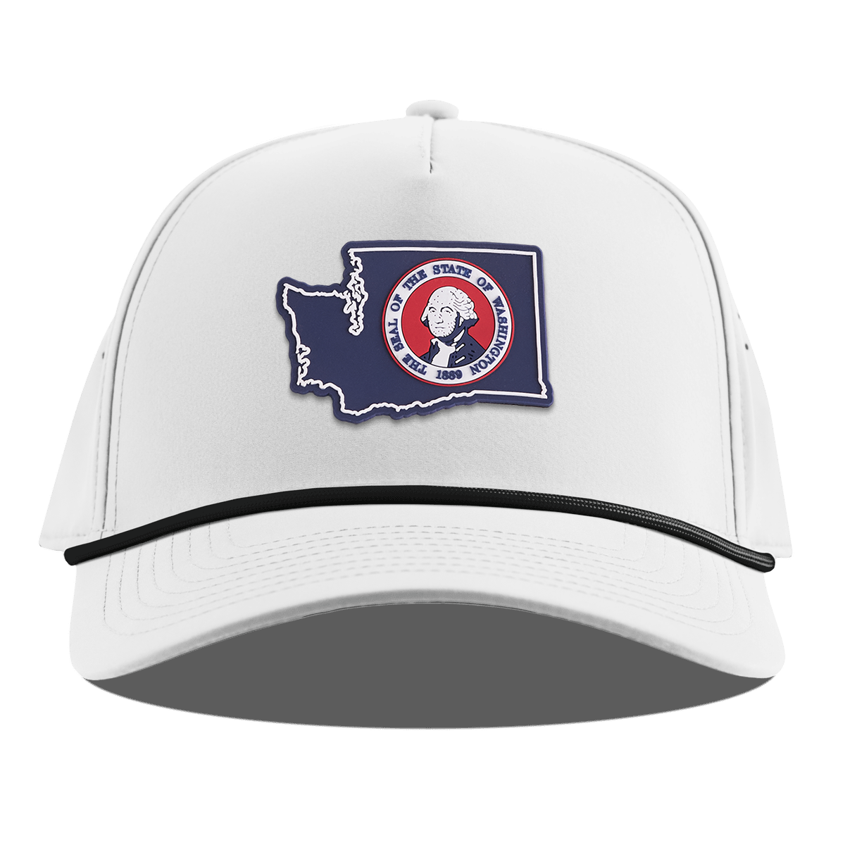 Washington Patriot Series Curved 5 Panel Rope White
