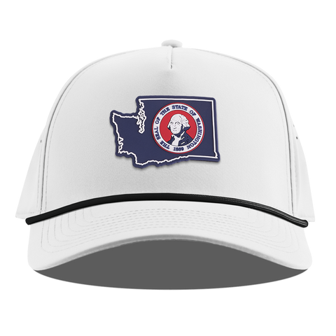 Washington Patriot Series Curved 5 Panel Rope White