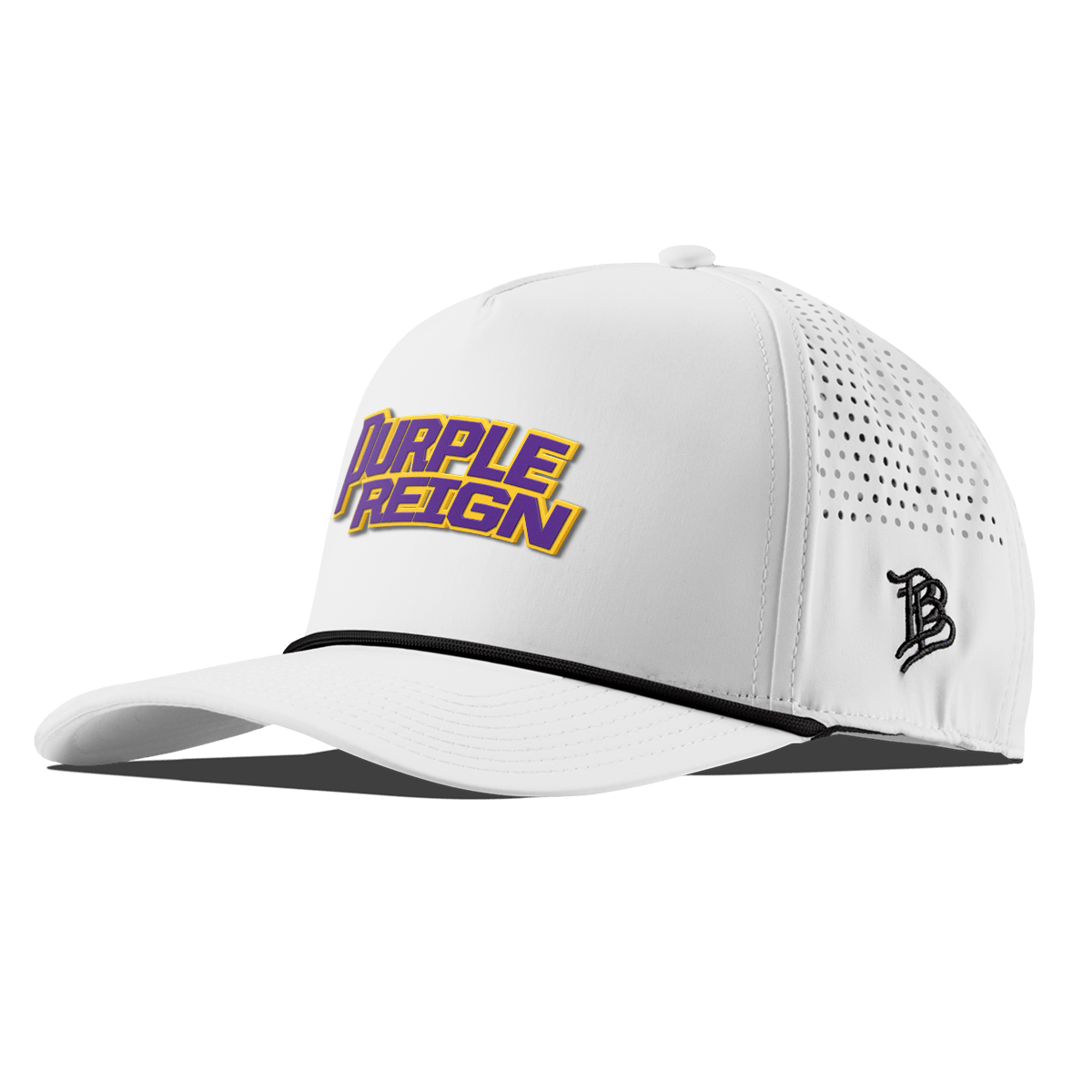 Louisiana State University "P Reign" Curved 5 Panel Rope White