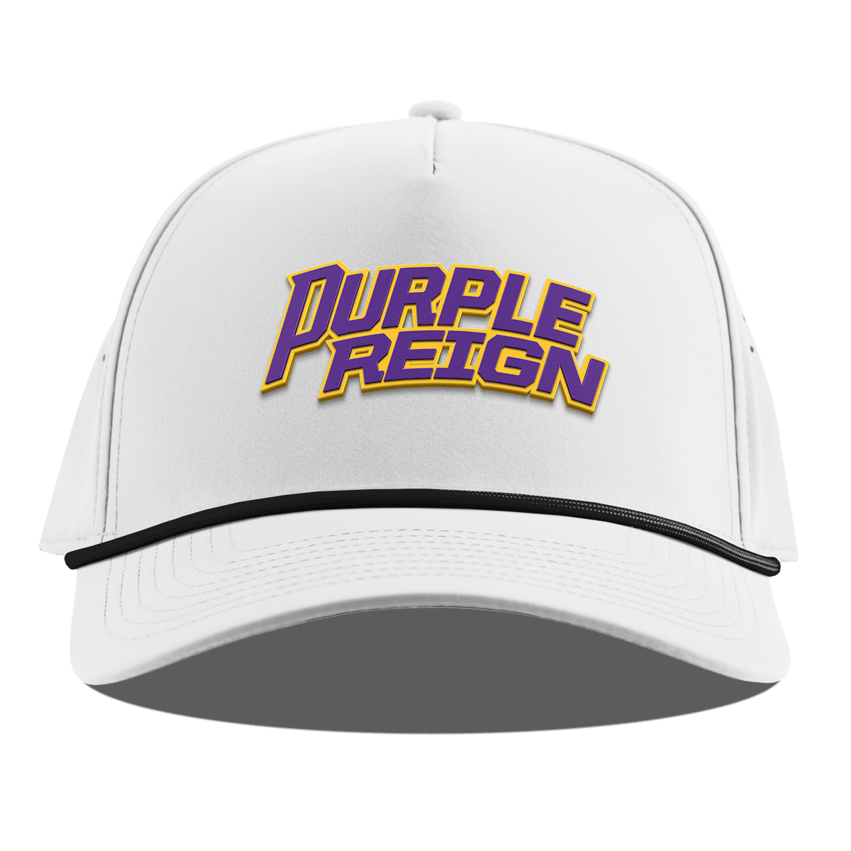 Louisiana State University "P Reign" Curved 5 Panel Rope White