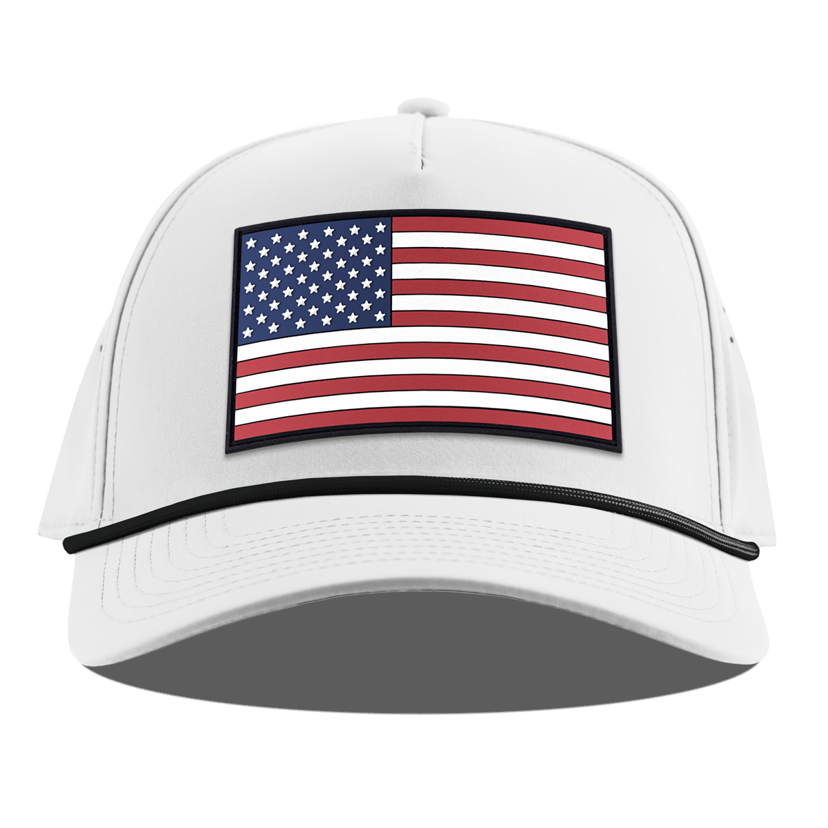 Salute PVC Curved 5 Panel Rope White