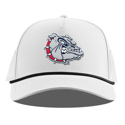 Gonzaga University "Spike The Bulldog" Curved 5 Panel Rope White