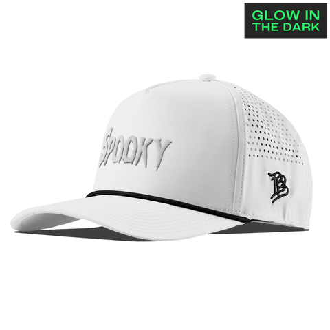 Spooky Glow Curved 5 Panel Rope White