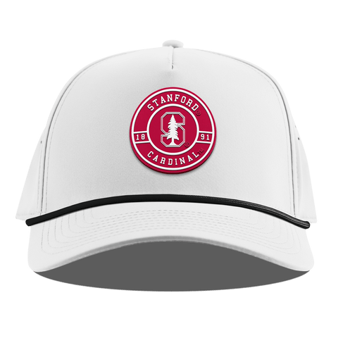 Stanford University "Stanford Seal" Curved 5 Panel Rope White
