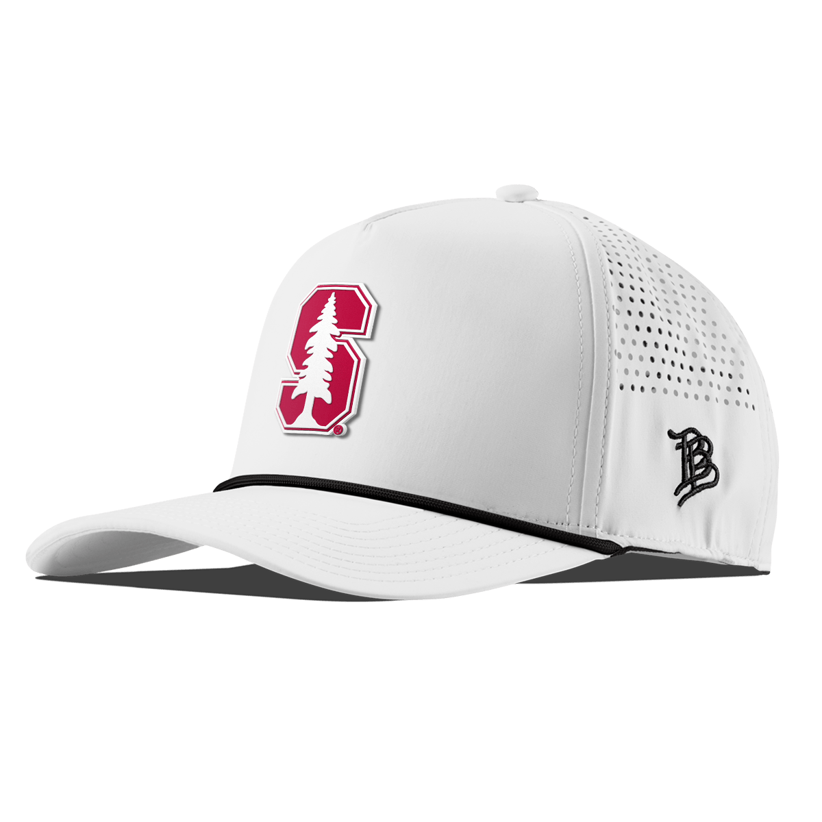 Stanford University "Stanford Team Logo" Curved 5 Panel Rope White