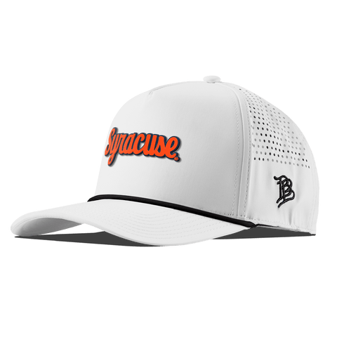 Syracuse University "Syracuse Throwback Script" Curved 5 Panel Rope White