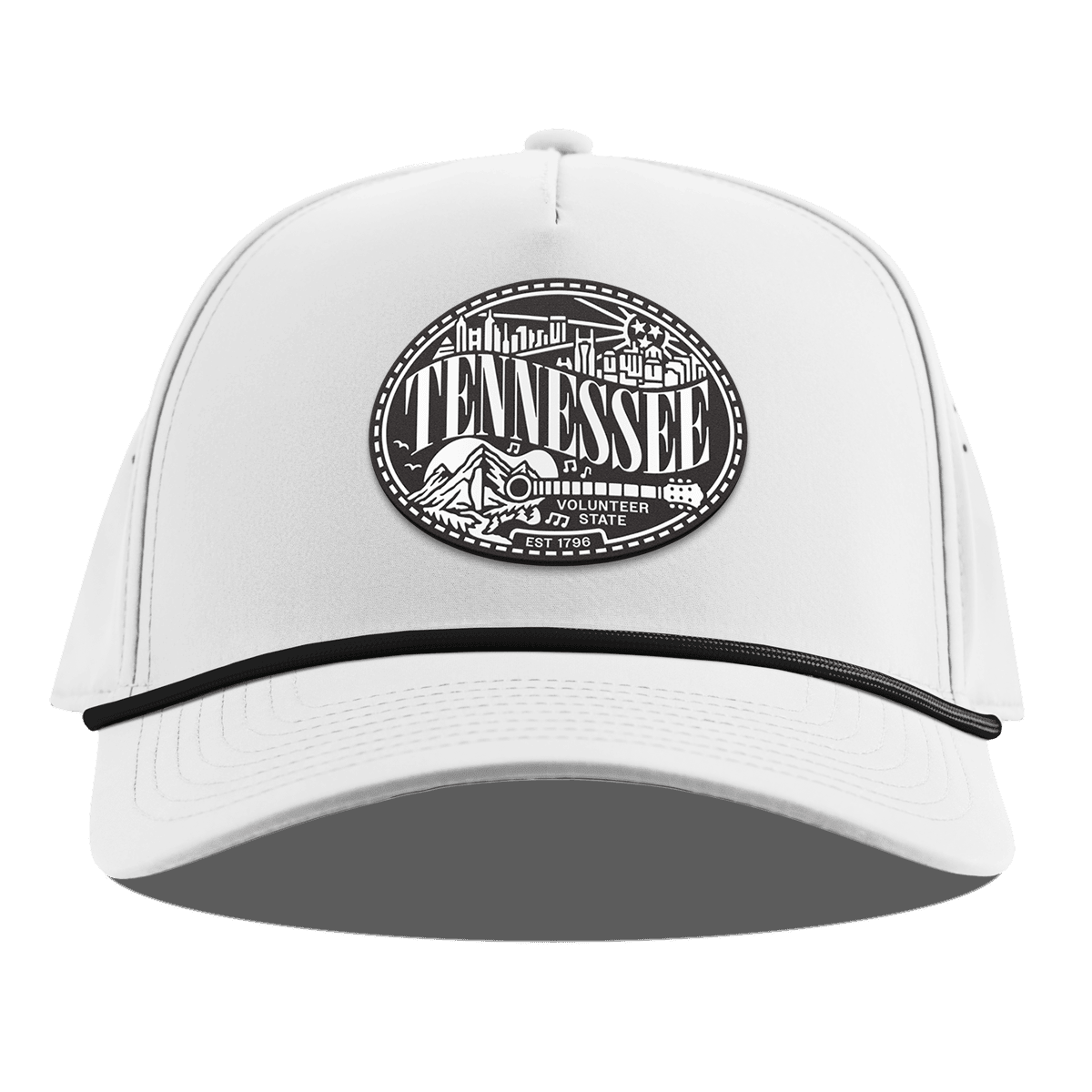 Tennessee Traveler Curved 5 Panel Rope White