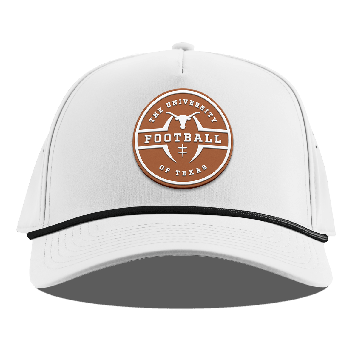 University of Texas "Texas Football Legacy" Legacy Curved 5 Panel Rope White