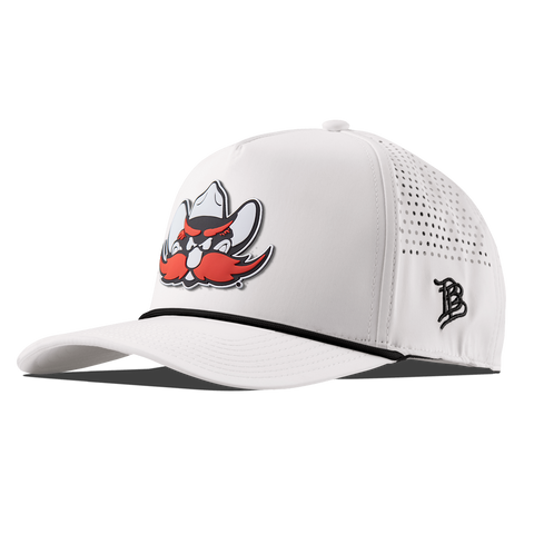 Texas Tech University "Texas Tech Raider " Curved 5 Panel Rope White