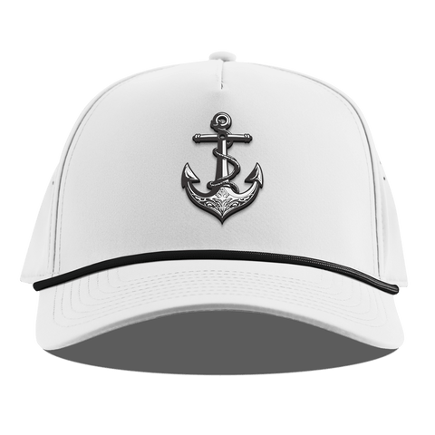 The Deeps Anchor Curved 5 Panel Rope White