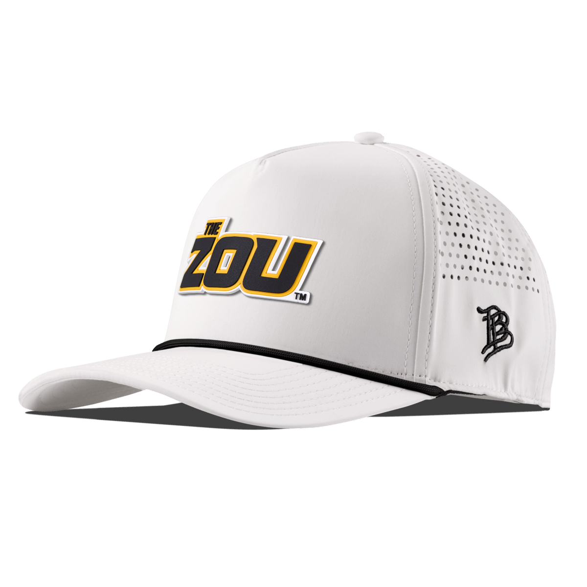 University of Missouri "The Zou" Curved 5 Panel Rope White