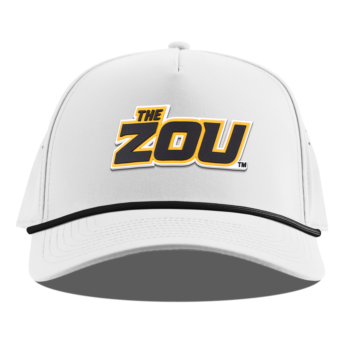 University of Missouri "The Zou" Curved 5 Panel Rope White