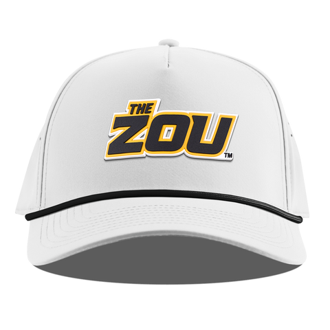 University of Missouri "The Zou" Curved 5 Panel Rope White