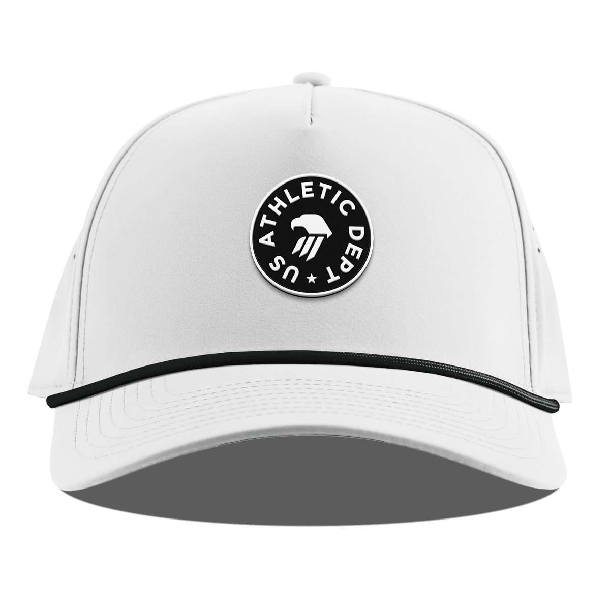 Eagle Athletic Curved 5 Panel Rope White
