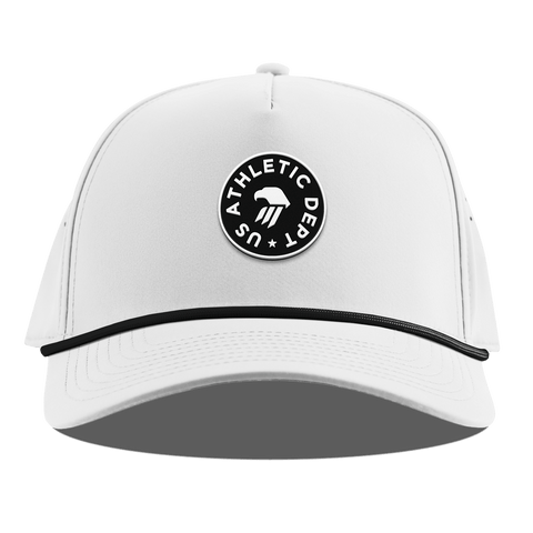 Eagle Athletic Curved 5 Panel Rope White