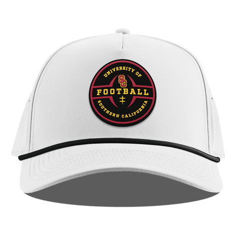 University of Southern California "USC Football Legacy" Curved 5 Panel Rope White