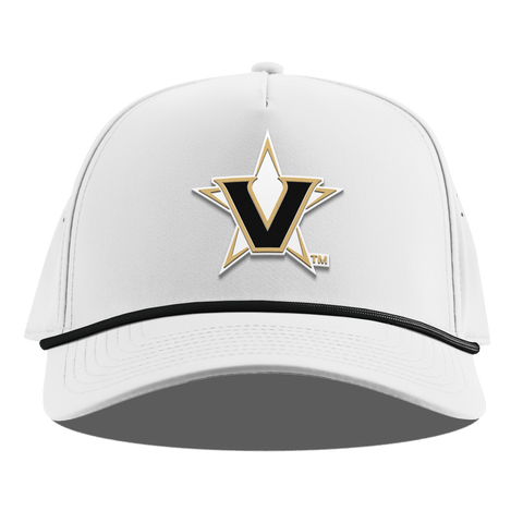 Vanderbilt University "Vanderbilt Team Logo" Curved 5 Panel Rope White